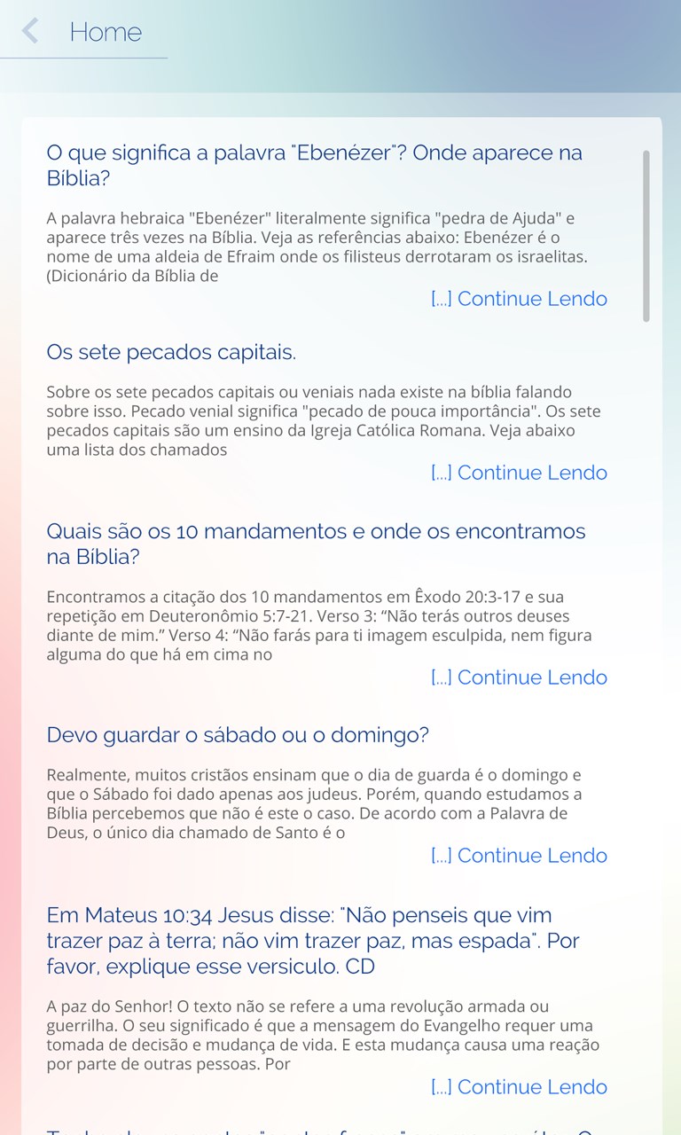 Captura de Pantalla 2 Respostas Bíblicas windows