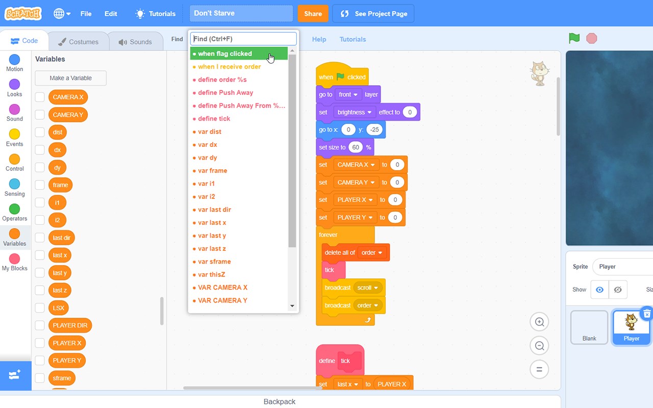 Scratch 3 Developer Tools