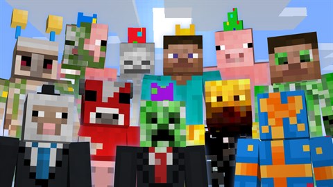 Minecraft 1st Birthday Skin Pack