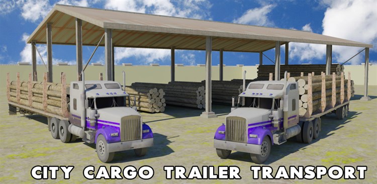 City Cargo Trailer Transporter 3D - PC - (Windows)