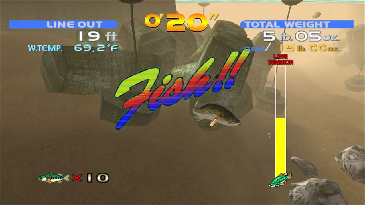 SEGA Bass Fishing screenshot 1