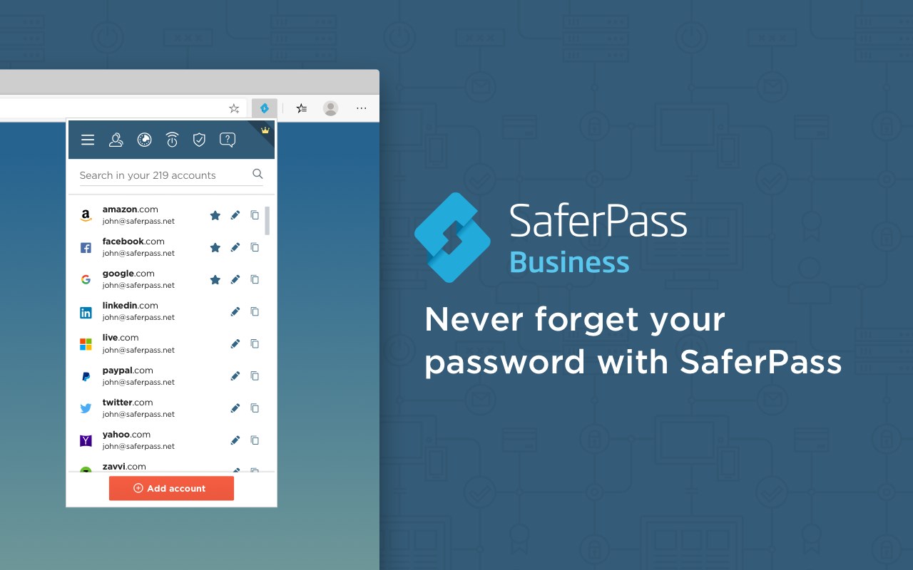 SaferPass Business Password Manager