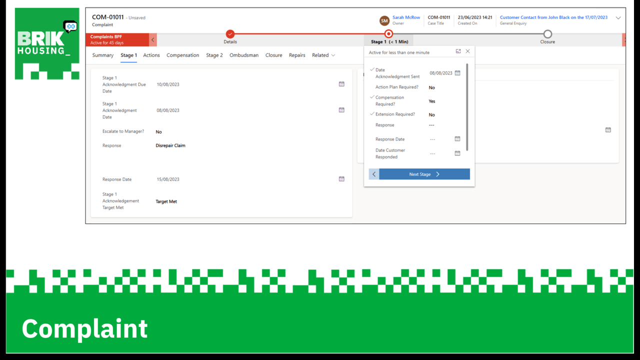 Snapshot 1 of BRIKHousing: Housing Management System_