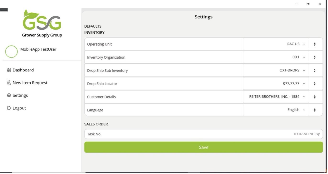 GSG Store App screenshot