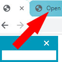 Open link in same tab, pop-up as tab