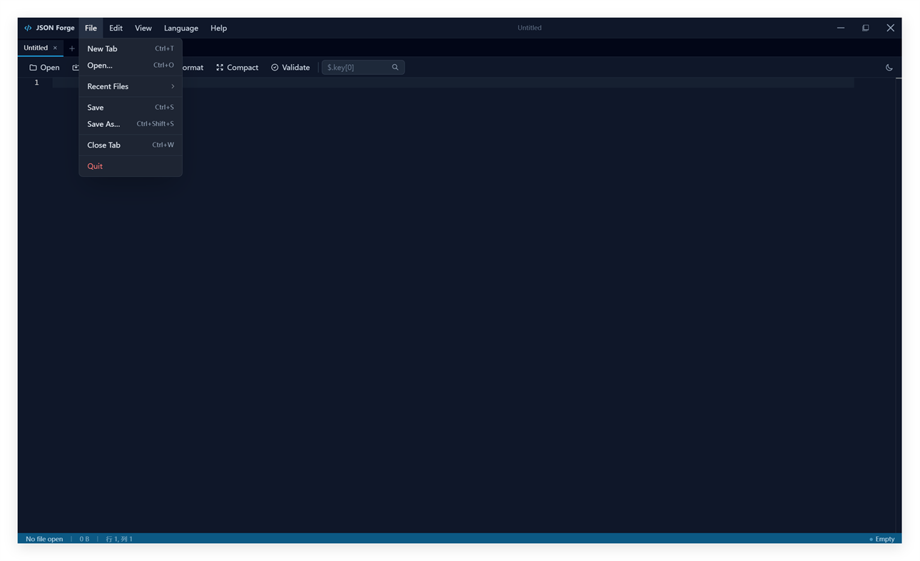 #2. JSON Forge (Windows) By: 小黑胖胖