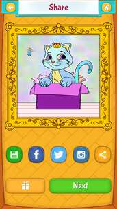 Cat Coloring Pages screenshot 5
