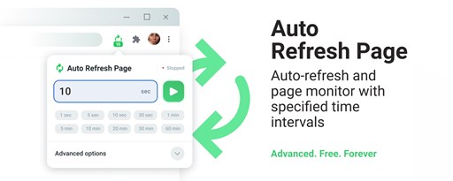 Auto Refresh Page marquee promo image