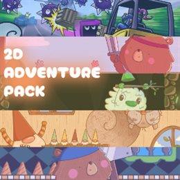 Aperçu 2D Adventures Pack - 15 in 1 - Sweet Bread Games