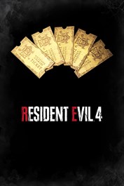 Eksklusiv våpenoppgraderingsbillett x5 til Resident Evil 4 (A)
