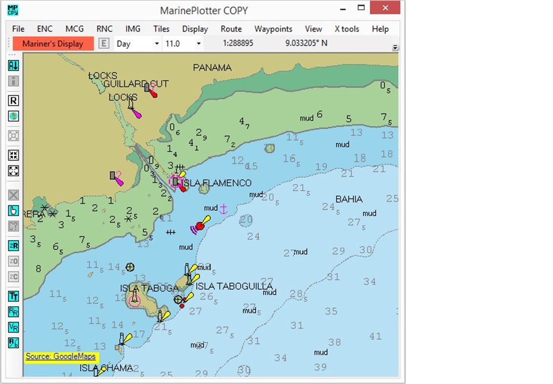 #7. MarinePlotter (Windows) De: DJM Questor Software