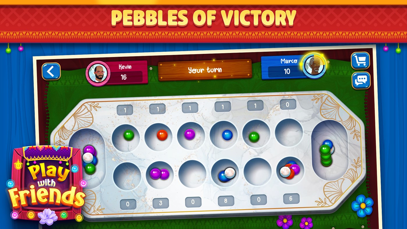 #1. Mancala: Family Board Game (Windows) 由: Card Guru Game Studio