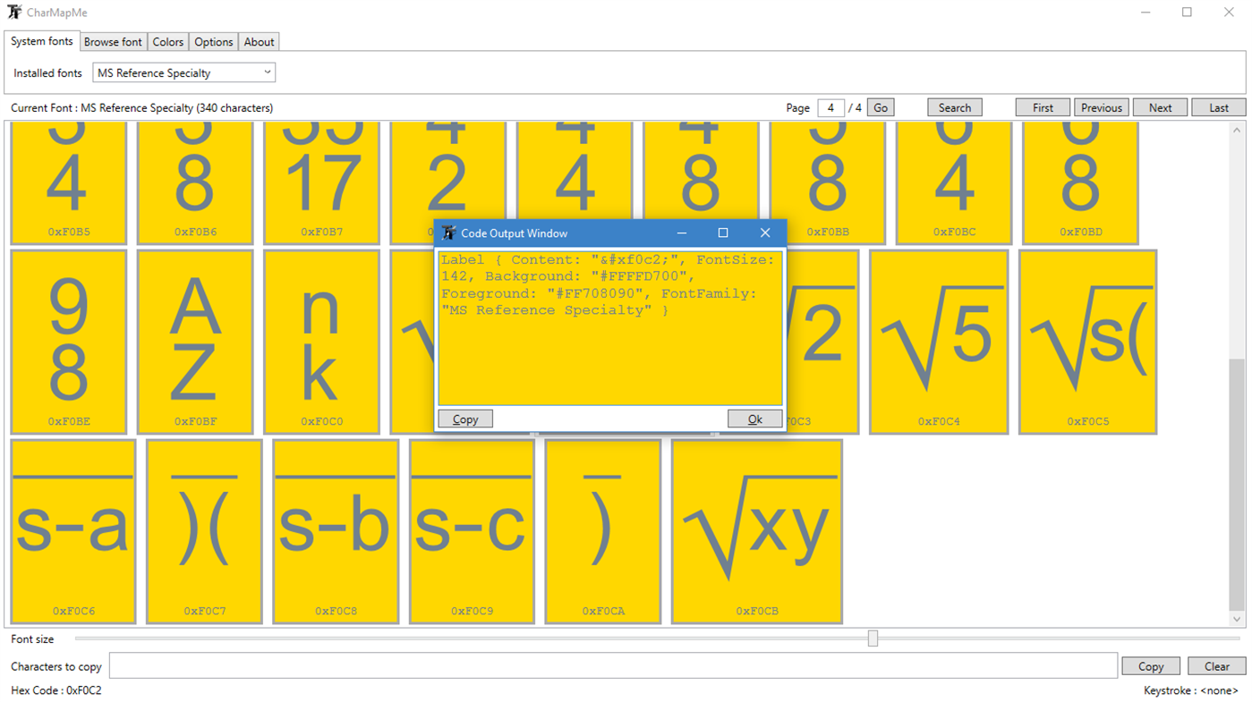 #5. CharMapMe (Windows) Tekijänä: VivendoByte.net