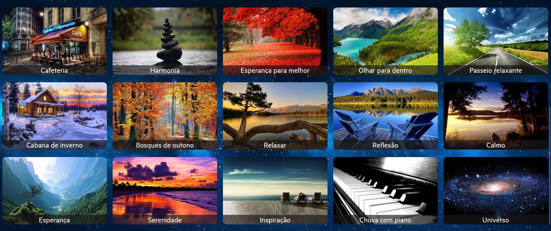 Sons Relaxantes da Natureza - Microsoft Apps