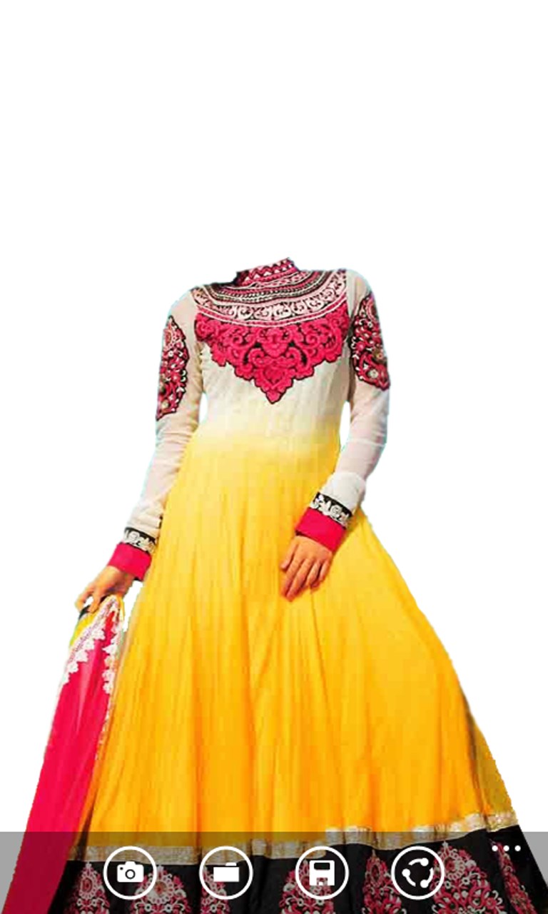 Dress photo frame editor online