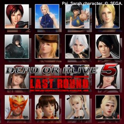 DOA5LR: Core Fighters - Female Fighters Set