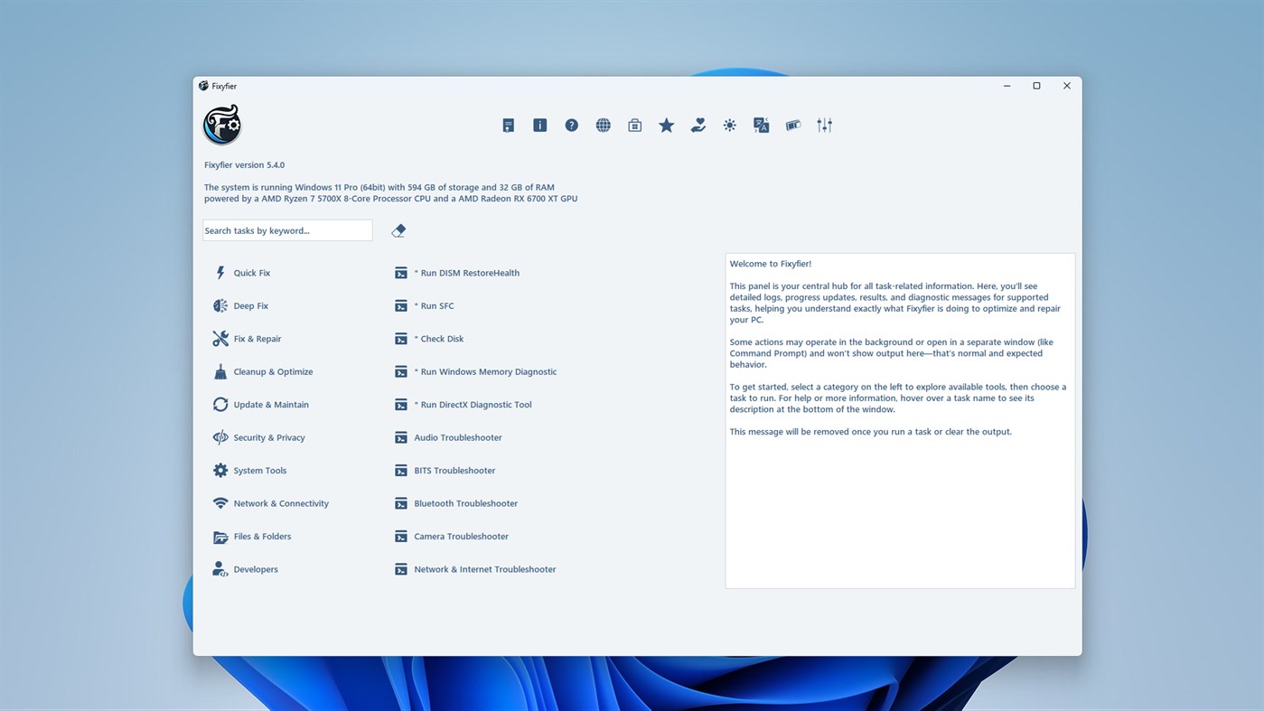 #1. Fixyfier (Windows) di: Aris Vardakas