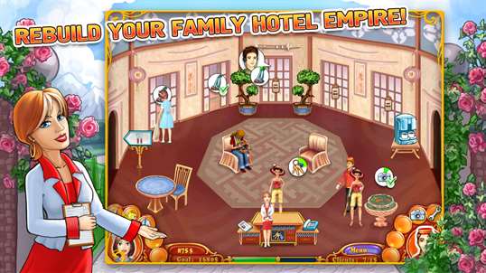 Jane's Hotel: Family Hero screenshot 1