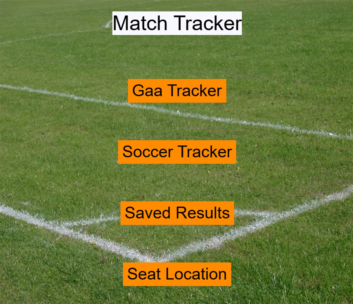 Match a track. Match Tracker.