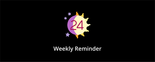 Weekly Reminders marquee promo image