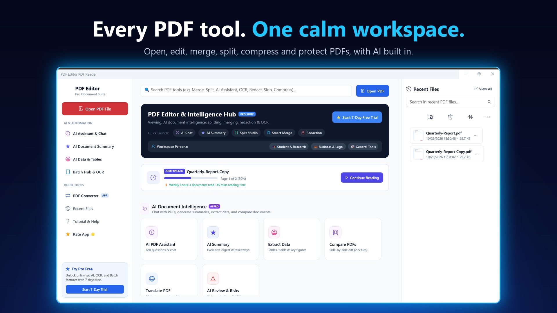 PDF Editor: PDF Reader screenshot
