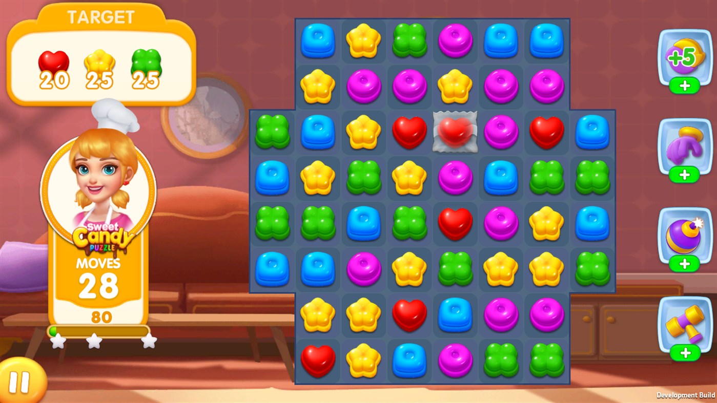 #4. Sweet Candy Matching Puzzle (Windows) By: Kishan Ghaghada