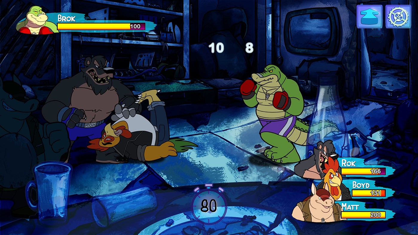 #6. BROK the InvestiGator + The Brawl Bar (Xbox) By: COWCAT