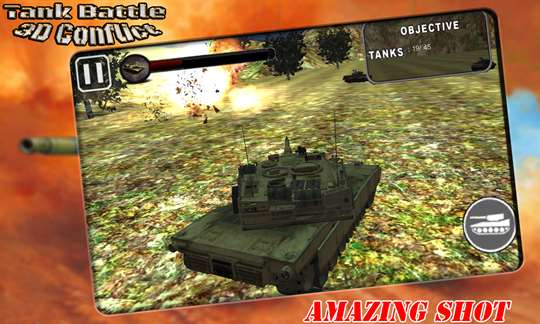 Tank Battle 3D Conflict screenshot 2
