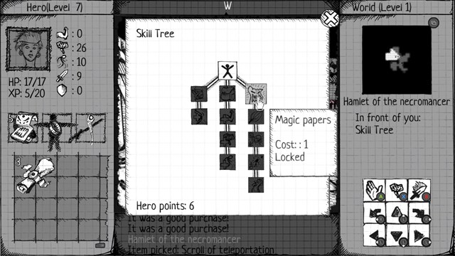 Drawngeon: Dungeons of Ink and Paper screenshot 4
