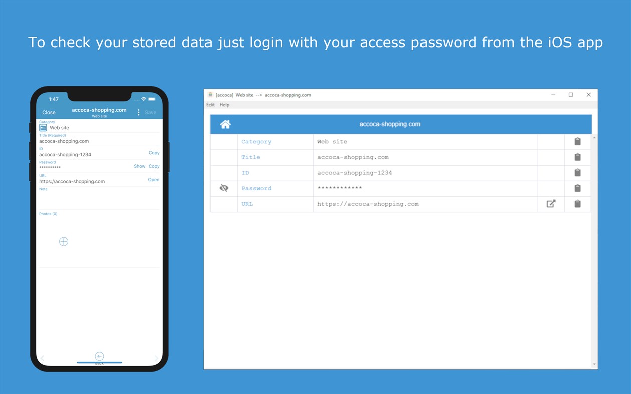 #2. accoca PC viewer (Windows) Podle: Sola K.K.