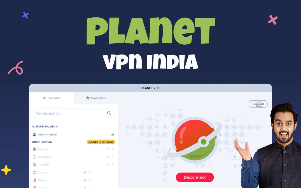#1. VPN India (Windows) Podle: Free VPN Planet