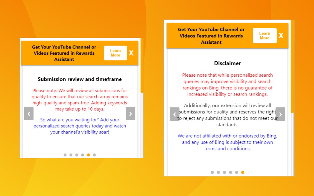 Rewards Assistant - Automate Bing searches for Rewards points