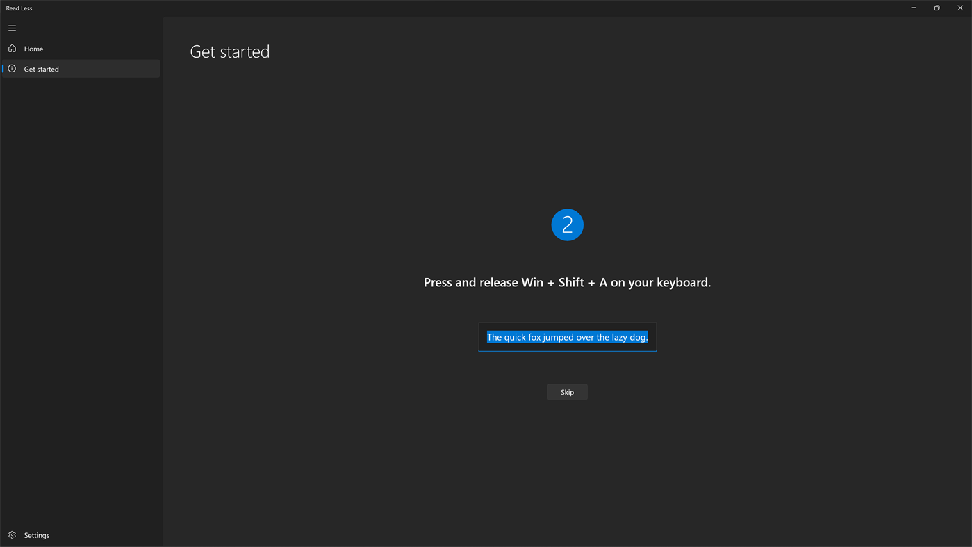 #3. Read Less (Windows) By: Neconix