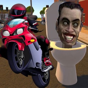 Skibidi Toilet Moto Bike Racing Game