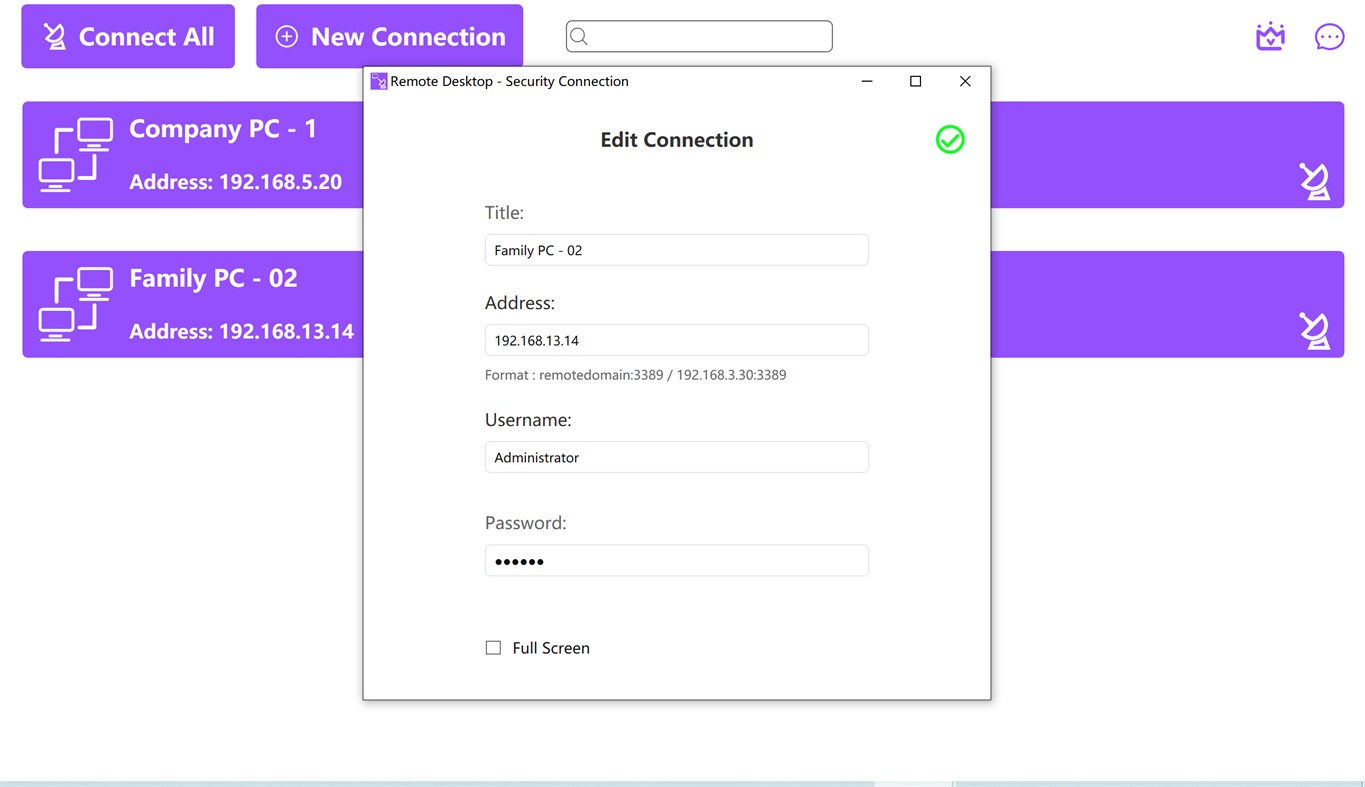 #2. Remote Desktop - Security Connection (Windows) От: Moonlight Tidal Technology
