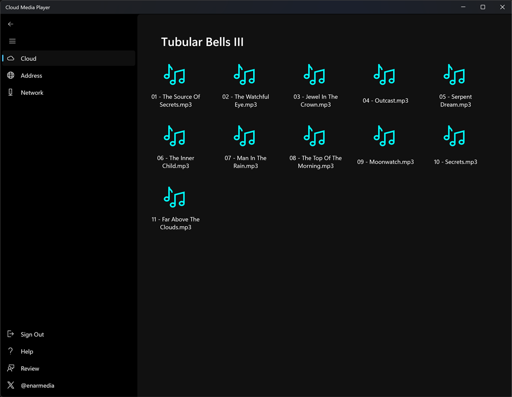 #3. Cloud Media Player (Windows) 由: enarmedia