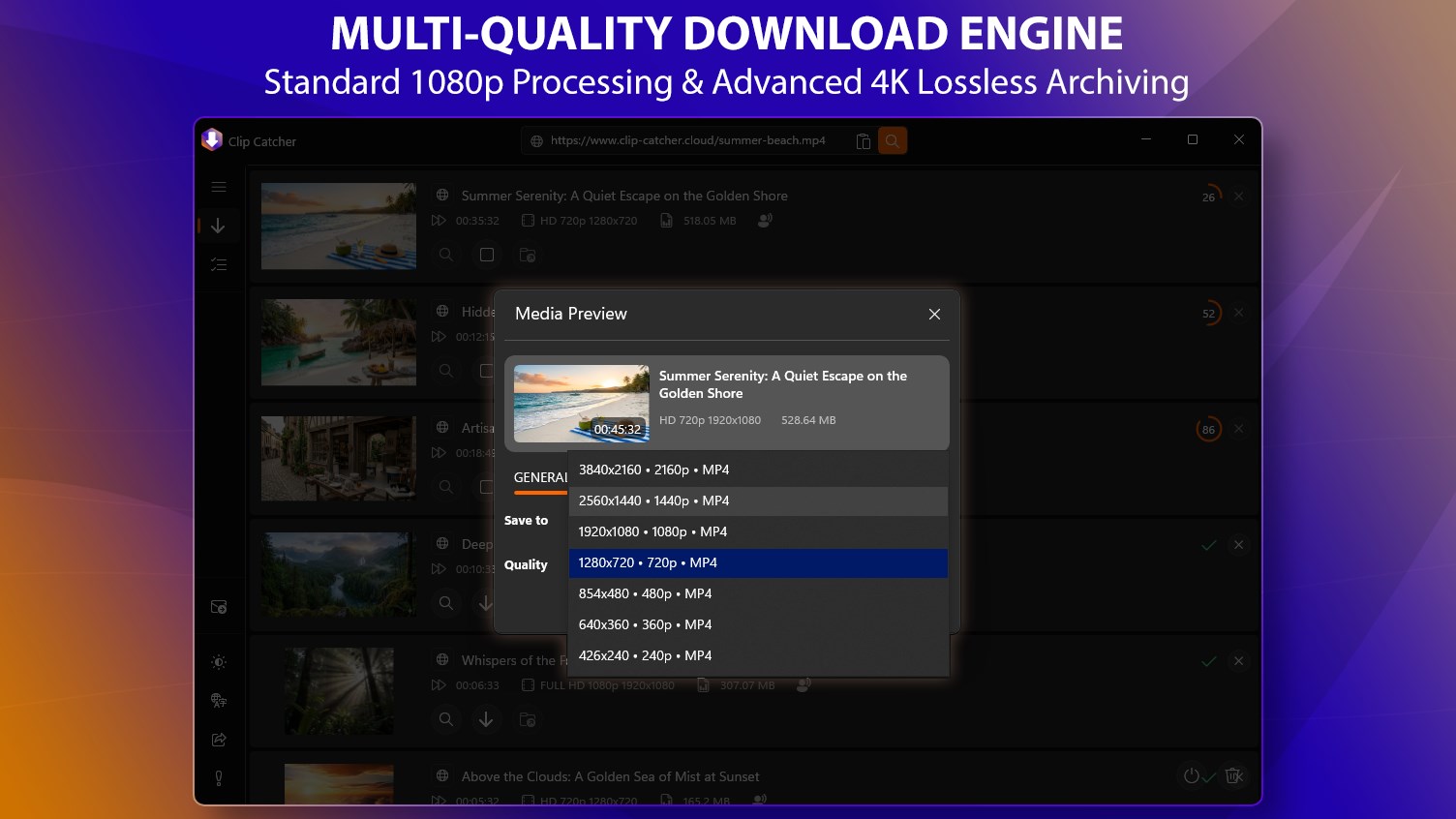 Compact Video Downloader - Clip Catcher screenshot