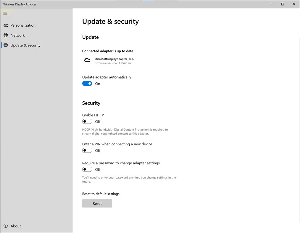 #3. Microsoft Wireless Display Adapter (Windows) 来自: Microsoft Corporation