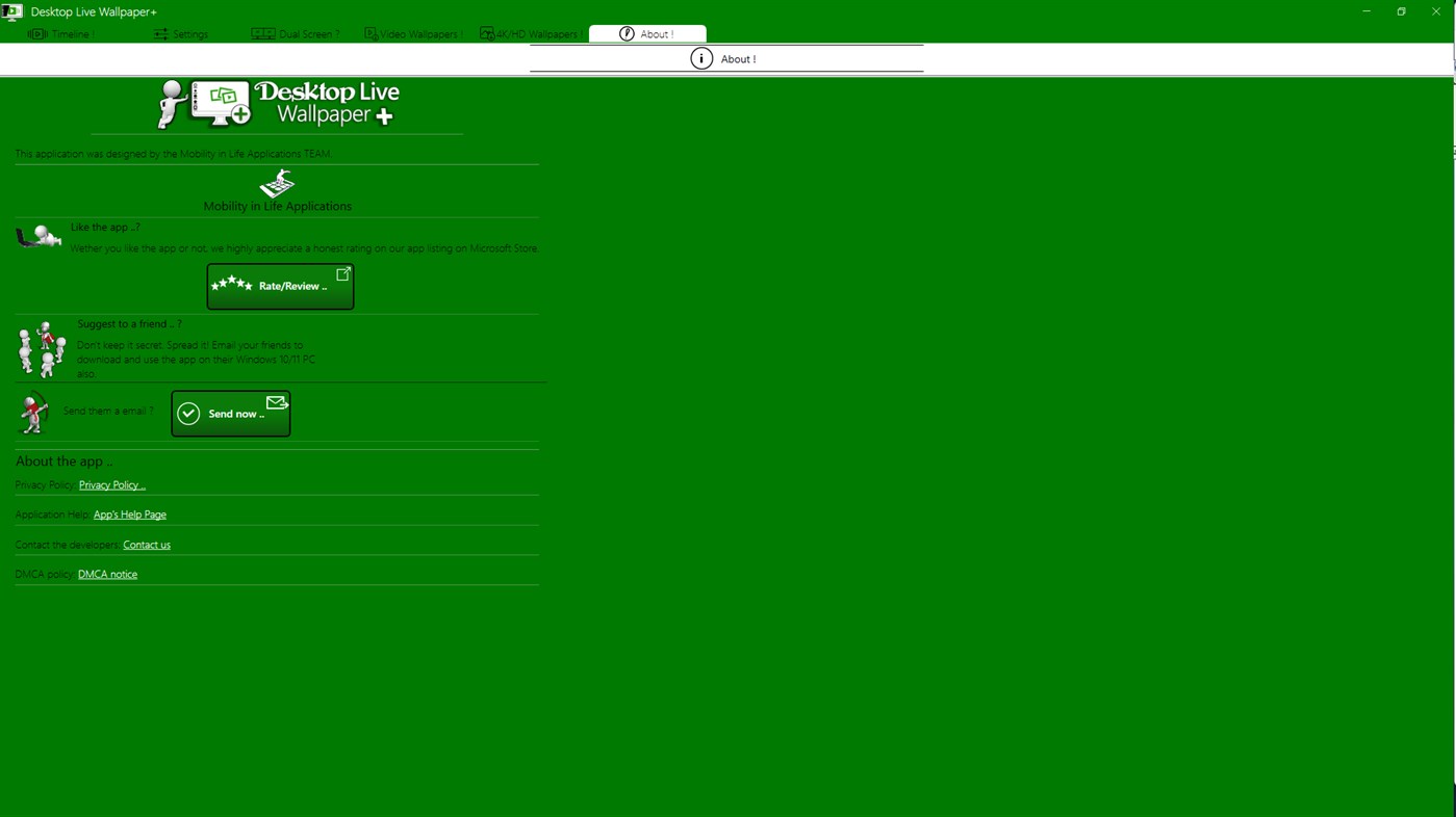 #8. Desktop Live Wallpaper+ (Windows) di: Mobility in Life Applications TEAM