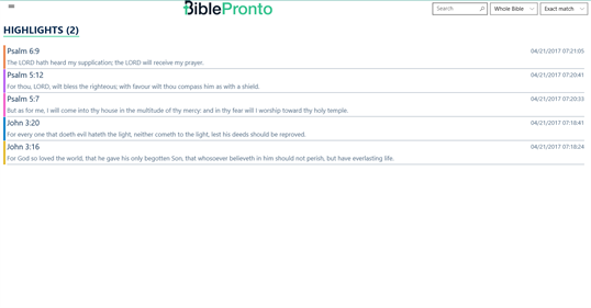Bible Pronto screenshot 7