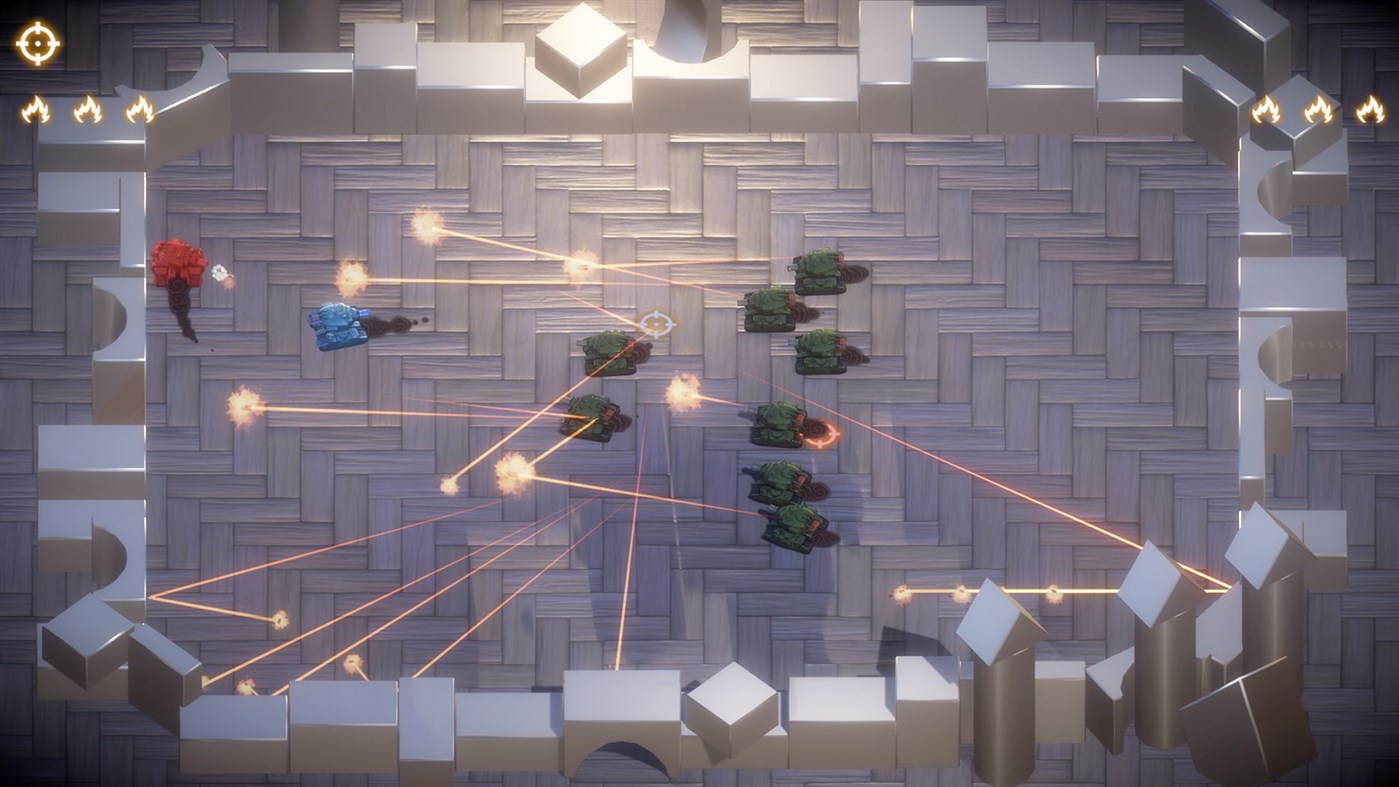 #4. Tanky Tanks (Xbox) De: EpiXR Games