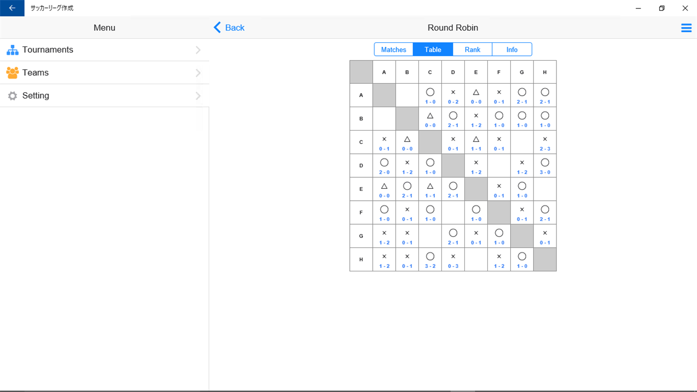 #1. Football Tournament Maker (Windows) Podle: eniblo