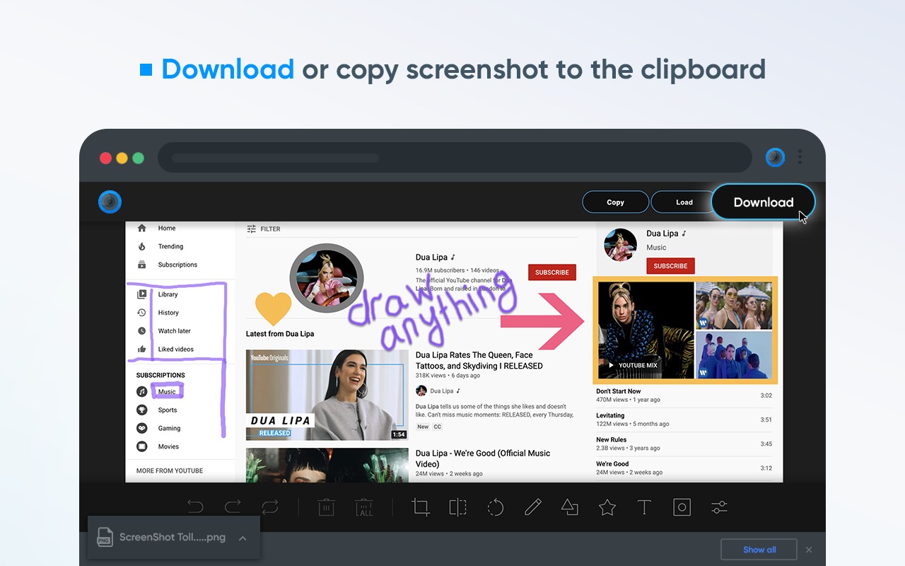 Screenshot Tool - capture & editor