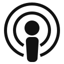 Podcasts - A player, downloader, transcriber icon