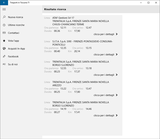 Trasporti in Toscana screenshot 4