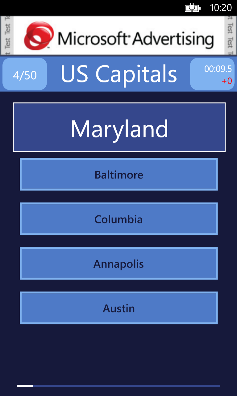 US Capitals Quiz