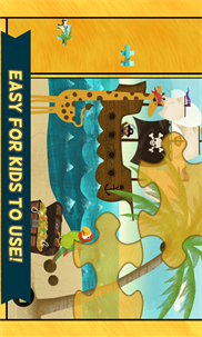Pirate Preschool Puzzle Games HD screenshot 2