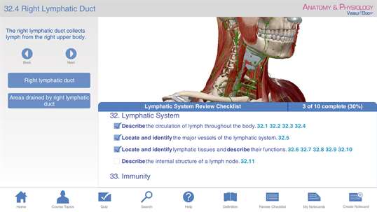 Anatomy & Physiology - Learn Anatomy Body Facts - Study Reference for Health Care Practitioners and Health & Fitness Professionals screenshot 8