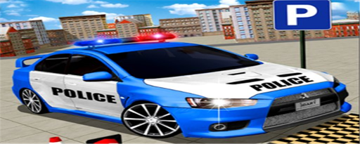 Modern Police Car Parking 3D Game marquee promo image