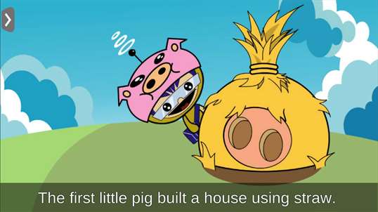 The Three Little Pigs. (QLL Talking-App 001) screenshot 2